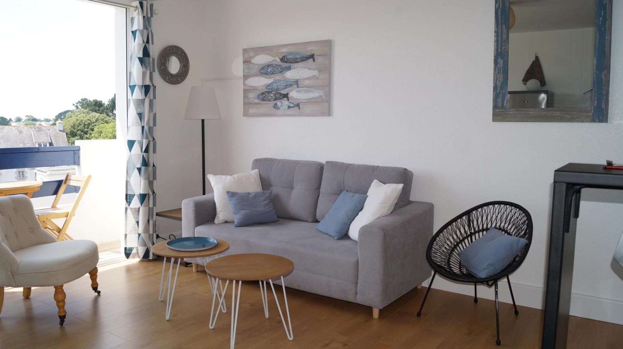 Appartement Vue Mer Bénodet Esterno foto